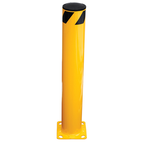 Vestil BOL-36-5.5 Safety Bollard Safety Bollard, Steel, 36" H x 5.5" W, Yellow - Each