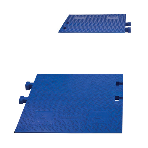 Checkers Industrial Products CPRP-1X125-BLU Channel Ramps-(Pair)