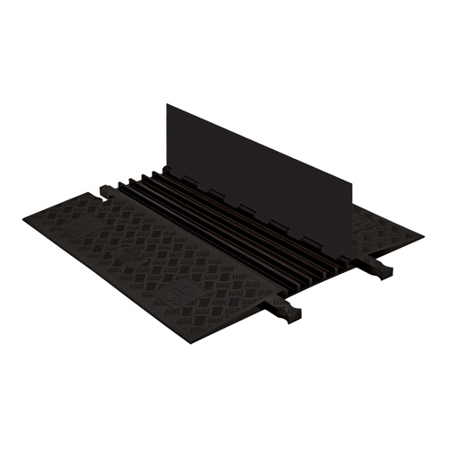 Checkers Industrial Products GD5X75-B/B Guard Dog® Cable Protector Guard Dog<sup>®</sup> Cable Protector, 5 Channels, 36" L x 33.3" W x 1.25" H - Each