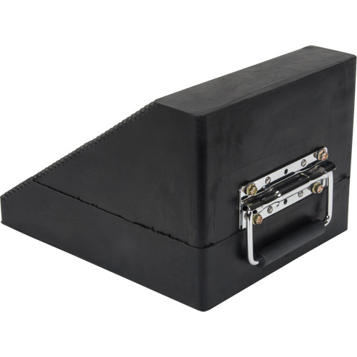 KLETON KI252 Wheel Chock, 10-5/8" x 8-5/8" x 7", Black-(Each)