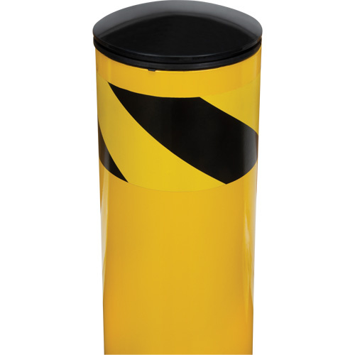 KLETON KI316 Safety Bollard, Steel, 36" H x 5-1/2" W, Yellow-(Each) - Image 2