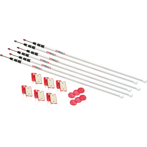 Zipwall SLP6 Zipwall® Spring Loaded Pole Zipwall<sup>®</sup> Spring Loaded Pole - Each