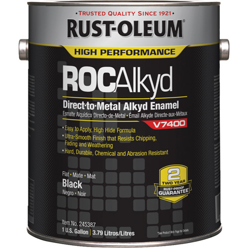 Rust-Oleum High-Performance V7400 System 340 VOC DTM Alkyd Enamel  (Can)-Click on options for variations & Details.