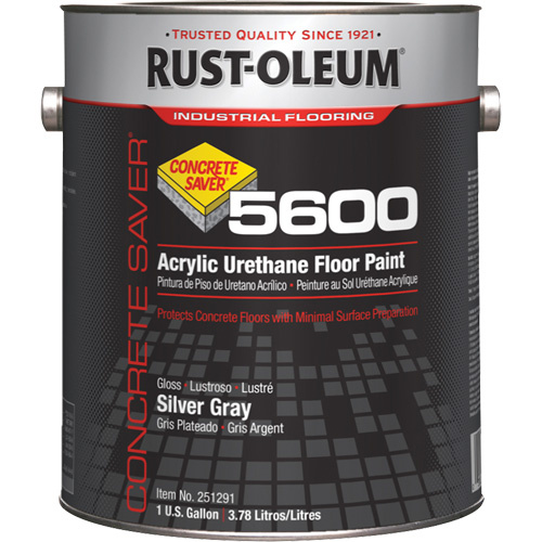 Rust-Oleum Concrete Saver 5600 System Acrylic Urethane Floor Paint  (Can)-Click on options for variations & Details.