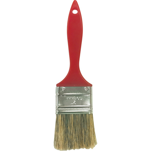 Crown-Meakins I010320 Industrial Grey Bristle Paint Brush, Bristle, Plastic Handle, 2" Width-(Each)