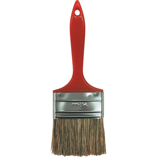 Crown-Meakins I010330 Industrial Grey Bristle Paint Brush, Bristle, Plastic Handle, 3" Width-(Each)