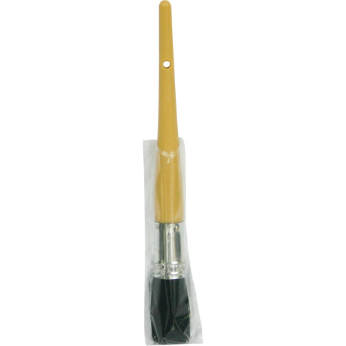 Crown-Meakins 011904 Oval Paint Brush Oval Paint Brush, Bristle, Plastic Handle, 21/32" Width - Each