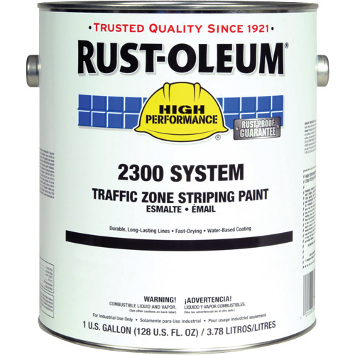 Rust-Oleum 2300 System Traffic Zone Striping Paint  (Can)-Click on options for variations & Details.