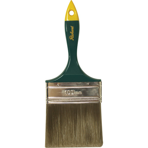 Richard 80404 Premier Series Paint Brush Premier Series Paint Brush, Polyester, Plastic Handle, 4" Width - Each