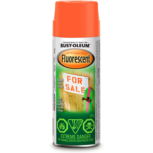Rust-Oleum Specialty Fluorescent Spray Paint  (Can)-Click on options for variations & Details.