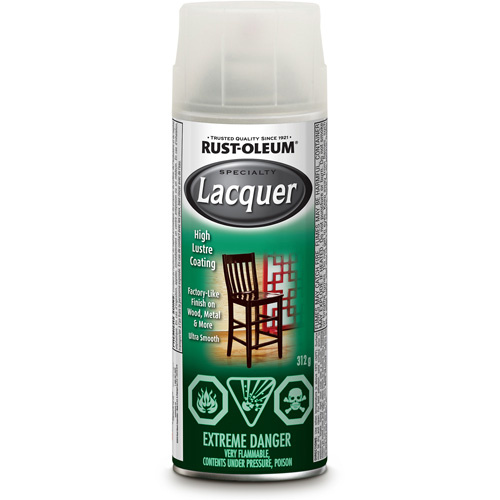 Rust-Oleum Specialty Lacquer Spray  (Can)-Click on options for variations & Details.