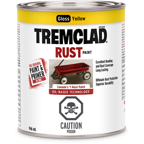 Rust-Oleum Tremclad® Oil Based Rust Paint  (Can)-Click on options for variations & Details.