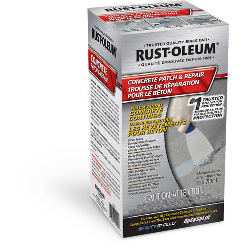 Rust-Oleum N266003 Concrete Patch & Repair Concrete Patch & Repair, Box, Grey - Each