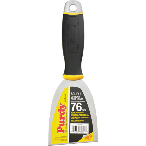 Purdy 14A900030 Premium Flexible Joint Knife Premium Joint Knife, Stainless Steel Blade, 3" Wide, Plastic Handle - Each