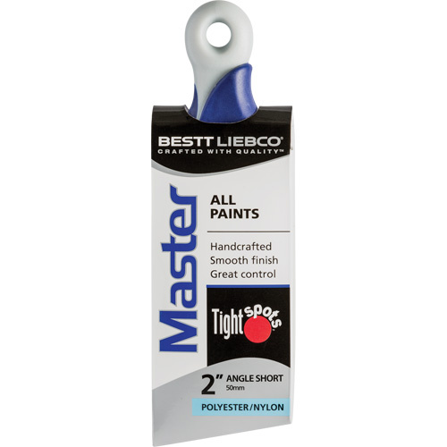 Bestt Liebco 552566360 Short Angle Brush, Poly/Nylon, Plastic Handle, 2" Width-(Each)