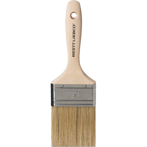Bestt Liebco 552568500 Master Blend Trim/Wall Brush, White China, Wood Handle, 3" Width-(Each)