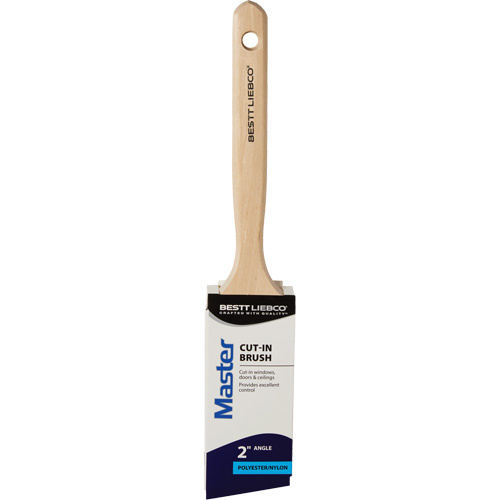 Bestt Liebco 552566450 Master Cut-In Brush, Poly/Nylon, Wood Handle, 2" Width-(Each)