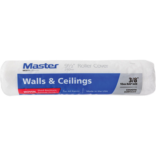 Bestt Liebco 5C5993900 Master Standard Walls & Ceilings Paint Roller Cover Master Woven Roller Cover, 10 mm (3/8") Nap, 240 mm (9-1/2") L - Each