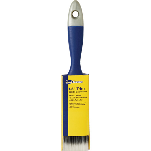 Bestt Liebco 690290150 Quick Solutions™ Trim Paint Brush Quick Solutions Trim Brush, Polyester, Plastic Handle, 1-1/2" Width - Each