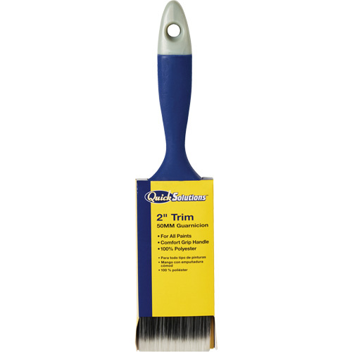 Bestt Liebco 690290200 Quick Solutions™ Trim Paint Brush Quick Solutions Trim Brush, Polyester, Plastic Handle, 2" Width - Each