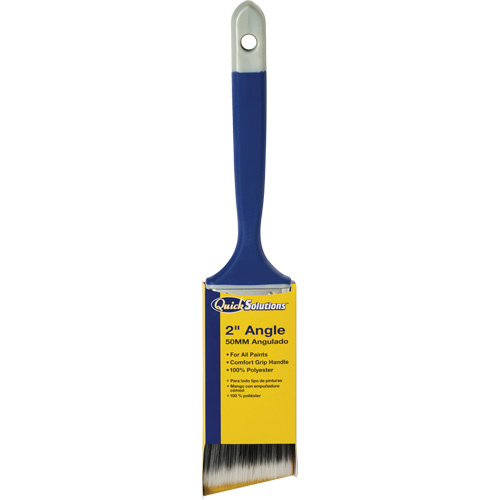 Bestt Liebco 690291200 Quick Solutions™ Angle Paint Brush Quick Solutions Angle Brush, Polyester, Plastic Handle, 2" Width - Each