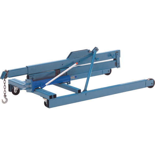 Muscle Mate 400-10A Portable Floor Cranes, 8' Lift, 1000 lbs. (0.5 tons), 70-1/2" Arm, 69-1/4" H-(Each)