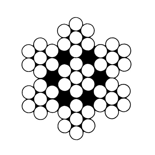 Ben-Mor 80030 Aircraft Cables, 500' (152.4 m) x 3/64", 270 lbs. (0.135 tons), Galvanized-(Spool)