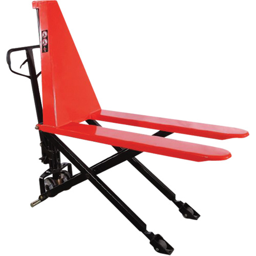 Mobile Industries 117220N-ECO EMSL22N Manual Scissor Skid Lift, 46"L x 20-1/2"W, Steel, 2200 lbs. Capacity-(Each)