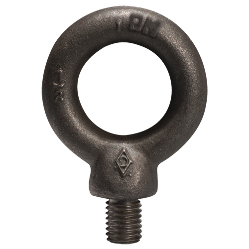 Ben-Mor STEB-012112SC Machinery Eye Bolts, 1/2" Dia., 1-1/2" L, Uncoated Natural Finish, 2400 lbs. (1.2 tons) Capacity-(Each)