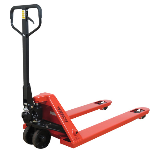 Wesco 273448 Pallet Truck Pallet Truck, Steel, 48" L x 27" W, 5500 lbs. Capacity - Each
