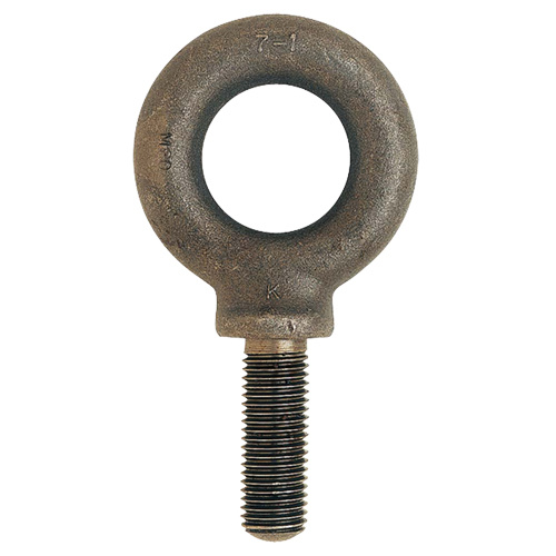 Gray Tools BS30M Eye Bolt Eye Bolt, 112 mm Dia., 3" L, Uncoated Natural Finish, 14080 lbs. (7.04 tons) Capacity - Each
