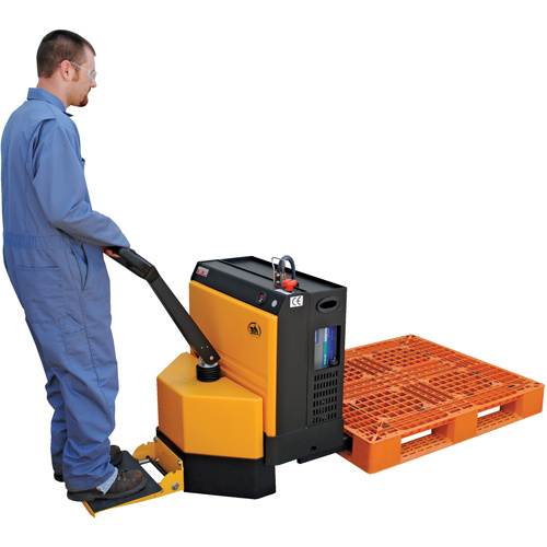 Vestil EPT-2748-45-RP Fully Powered Electric Pallet Truck With Stand-On Platform Fully Powered Electric Pallet Truck With Stand-On Platform, 4500 lbs. Cap., 48" L x 30.25" W - Each - Image 2