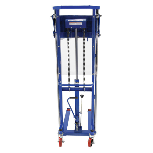 Vestil HYD-15 Hefti-Lift Load Stacker Hefti-Lift Load Stacker, Foot Pump Operated, 1500 lbs. Capacity, 63" Max Lift - Each - Image 4