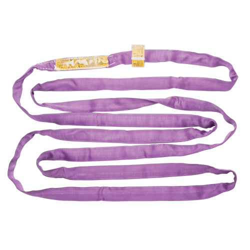 Vanguard Steel 3406 1003 Polyester Round Sling Polyester Round Sling, Purple, 2" W x 3' L, 3000 lbs. Vertical Load - Each
