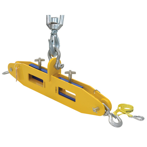 Vestil FLB-D-10 Forklift Lifting Beam Forklift Lifting Beam, 7" x 2-1/2" Fork Pocket - Each