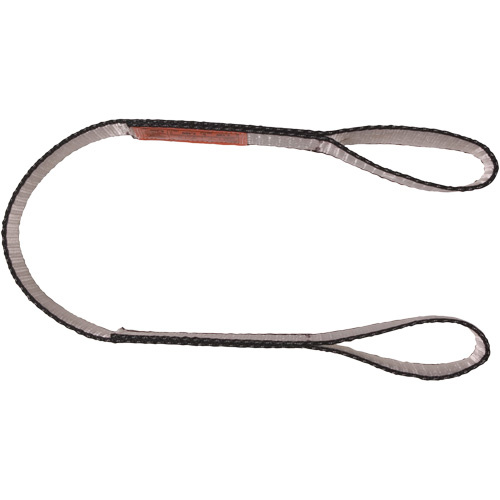 Ben-Mor EE2901W04T3 Polyester Web Sling Polyester Web Sling, Double Ply, Double Eye, Type 3, 1" W x 4' L, 3100 lbs. Vertical Cap. - Each