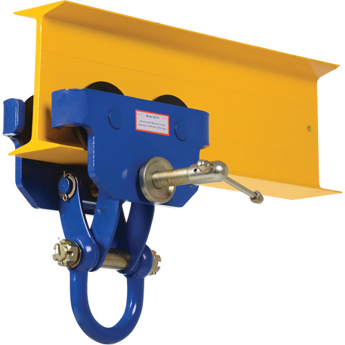 Vestil QIT-6 Quick Install Manual Trolley Quick Install Manual Trolley, 6000 lbs. - Each