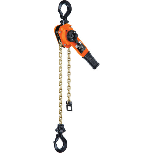 Columbus Mckinnon C5315A Series 653-A Ratchet Lever Hoist, 5' Lift, 3000 lbs. (1.5 tons) Capacity, Steel Chain-(Each)