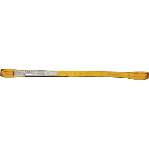 Ben-Mor EE2902Y20T3 Lifting Sling Lifting Sling, Double Ply, Double Eye, Type 3, 2" W x 20' L, 6200 lbs. Vertical Cap. - Each