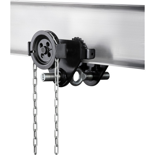 Columbus Mckinnon HTG0200A HTG Geared Clevis Trolley, 4409 lbs. (2 tons) Capacity, 2-39/64" - 8-43/64"-(Each)