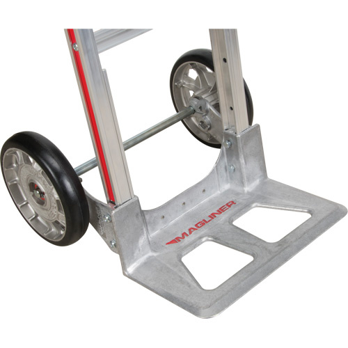 Magliner HMK15AAA1 Knocked Down Hand Truck, P-Handle Handle, Aluminum, 52" Height, 500 lbs. Capacity-(Each)