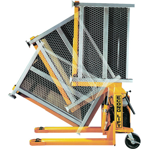 Econo Lift TR20 Tote Box Tilter Tote Box Tilter, 94° Tilt, 2000 lbs. Capacity, 48" L x 28" W x 27-1/2" H - Each