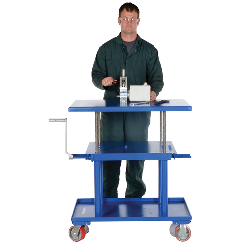 Vestil MT-2436-HP Hydraulic Lift Table Hydraulic Lift Table, 24" L x 36" W, Steel, 2000 lbs. Capacity - Each