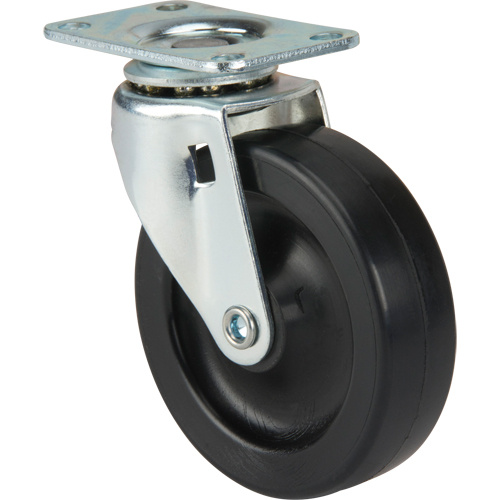 Algood S0833-A17D-U General Purpose Caster General Purpose Caster, Swivel, 3" (76 mm), Urethane, 90 lbs. (40.8 kg.) - Each