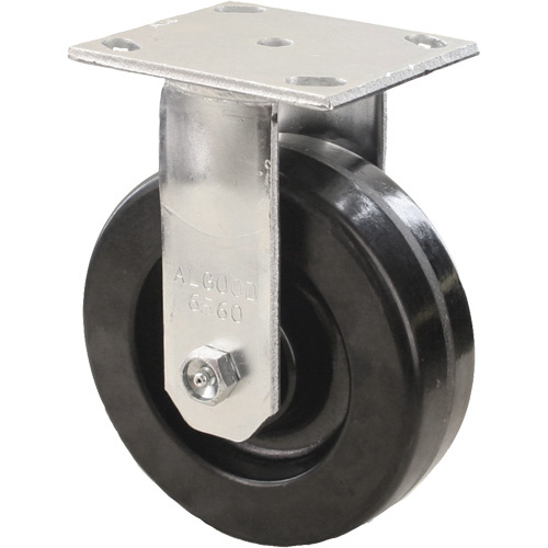 Algood RE6553-A38H-PH-RB Heavy-Duty EMaxx Kingpin Caster Heavy-Duty EMaxx Kingpin Caster, Rigid, 5" (127 mm), Phenolic, 1000 lbs. (453.6 kg.) - Each