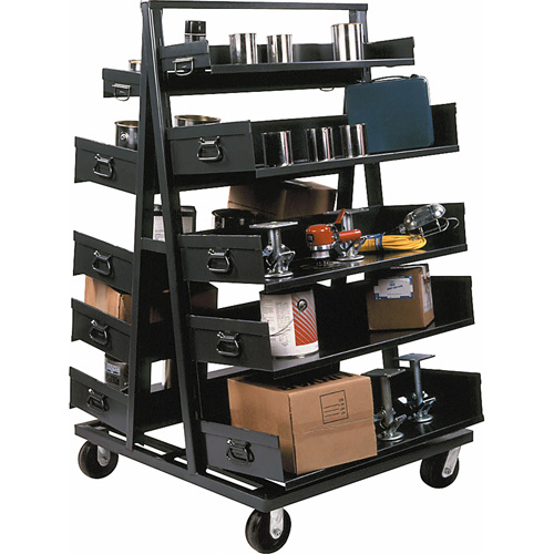 Valleycraft F81814A3 Adjust-A-Tray Trucks Adjust-A-Tray Trucks, 30" x 38" x 64", 2500 lbs. Capacity - Each