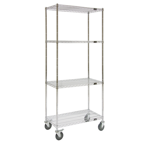 KLETON Wire Shelf Cart (Each)-Click on options for variations & Details.