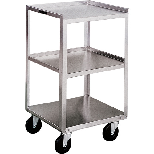 Lakeside Material Handling 359 Equipment Stands, 3 Tiers, 16-3/4" W x 30-1/8" H x 18-3/4" D, 300 lbs. Capacity-(Each)