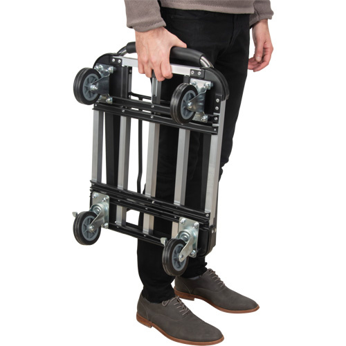 KLETON MK990 Foldable Platform Trucks, Aluminum, 300 lbs., 28" L x 16" W, 32" High-(Each)