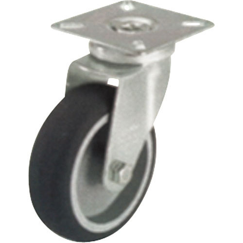 Blickle LPA-TPA 50KF-FI Caster Caster, Swivel with Brake, 2" (51 mm), Thermoplastic Rubber, 110 lbs. (50 kg.) - Each